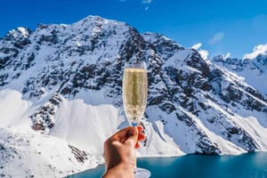 Tour in elicottero di Queenstown con degustazione di vini