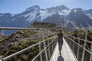 Queenstown: excursão guiada de um dia ao Monte Cook Premium