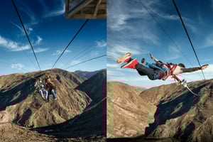 Queenstown: Nevis Swing & Catapult Combo