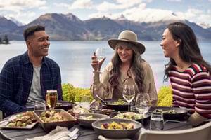 Queenstown: Walter Peak Gourmet BBQ & Lake Whakatipu Cruise