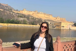 2 dagar rosa staden jaipur sightseeingtur med tuk tuk
