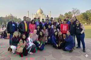 Agra: Taj Mahal bij zonsopgang met toegangsbewijs zonder wachttijd