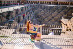 Agra: Överför Agra till Jaipur via Fatehpur Sikri & Stepwell