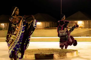 Blissful Half Day Sunset Camel Safari with Musical Evening