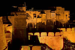 Poznaj Jaisalmer nocą (2-godzinna wycieczka piesza z przewodnikiem)