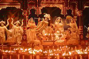 Vanuit Agra: Mathura Vrindavan sightseeingtour per dag