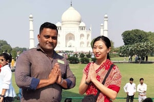 Vanuit Delhi: Taj Mahal & Agra Heritage dagtrip met de auto