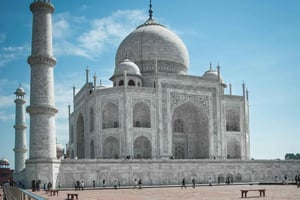 Da Jaipur: tour privato dell'alba al Taj Mahal e del Forte di Agra