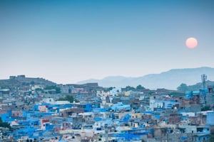 ジョードプル：メヘラーンガル城とブルーシティのプライベート日帰りツアー