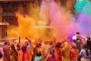 Jaipur: 3-daagse Holi Festival Tour met accommodatie