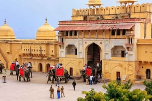 Jaipur: Bursztynowy Fort, Stepwell i Świątynia Ślepej Miłości z przewodnikiem