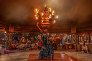 Jaipur Chokhi Dhani Village Diner met transfers met gids