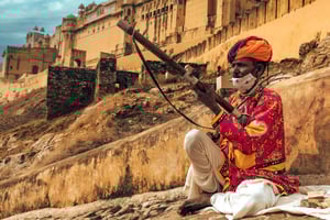 Jaipur Stadstour Olifantentocht met Gids