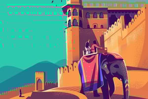 Jaipur heldags stadstur med kvinnlig guide (endast för tjejer)