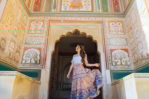 Jaipur: Half-Day Guided Sightseeing Tour with Flower Market