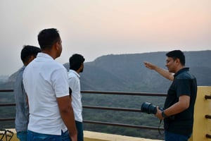 Jaipur: Safári de leopardos em Jhalana com observação de pássaros