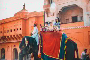 Jaipur: privéstadstour met Amber Fort Stepwell en gids