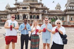 Jaipur: Heldags sightseeingtur med guide och lunch