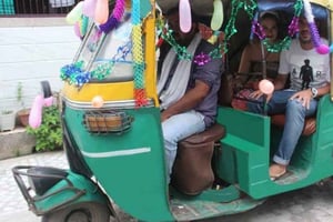 Winkel- en ambachtelijke workshop in Jaipur per tuk-tuk