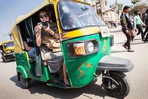 Jaipur: Byvandring med streetfood, marked og tur i tuk-tuk