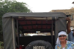 Jaisalmer: halfdaagse kameeltocht met diner