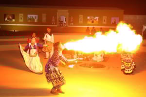 Jaisalmer: Half-Day Desert Safari with Camel Ride and Dinner