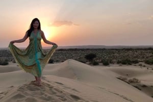 Jaisalmer: Deserto de Thar nómada durante a noite e safári de camelo