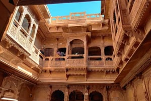 Jaisalmer: Guidet rundvisning i Patwon Ki Haveli