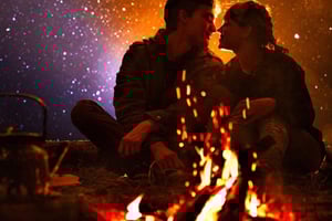 Jaisalmer: Romantische nacht met luxe woestijncamping