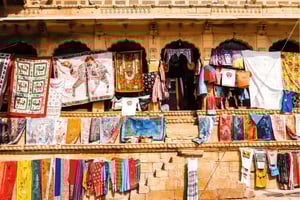 Levendige markten van Jaisalmer (2 uur begeleide wandeling)