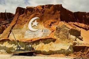Fra Fortaleza: Morro Branco, Fontes og Canoa Quebrada-stranden