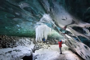 Tour de 2 días por la costa sur desde Reikiavik con cueva de hielo azul