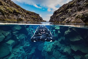 Silfra: Diving Between Tectonic Plates