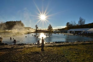 Fra Reykjavik: Den gylne sirkel og Den hemmelige lagune - guidet tur