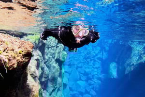 From Reykjavik: Silfra Snorkeling with Free Photos