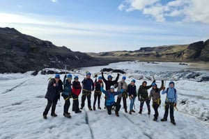 Reikiavik: caminata por el glaciar, costa sur y cascadas