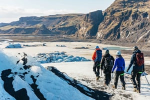 De Reykjavik: Costa Sul e Caminhada no Glaciar