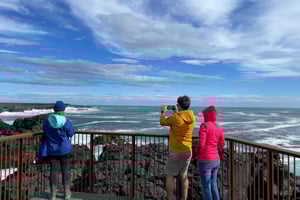 From Reykjavik: Reykjanes Geopark Tour and Sky Lagoon Visit