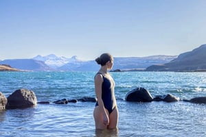 Von Reykjavík aus: Golden Circle Route & Hvammsvik Hot Spring