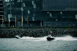 Tour in moto d'acqua nella baia di Reykjavík