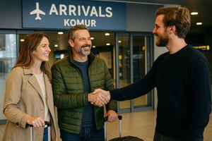 Keflavikin lentoasema: Reykjavikiin: Yksityinen kuljetus Reykjavikin kaupunkiin