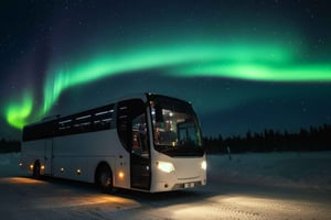 Northern Lights: Cozy Night Adventure with Hot Chocolate