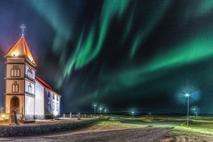 Passeio privativo de jipe pelas luzes do norte saindo de Reykjavik