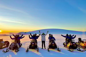 Reykjavik: Langjokull Glacier Snowmobiling Tour