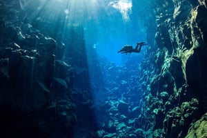 Reykjavík: Immersione nelle Fissure di Silfra con prelievo opzionale