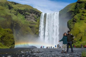 Рейкьявик: тур по южному побережью в небольшой группе с гидом на испанском языке