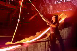 Reykjavik: Hvalsafari og lavashow