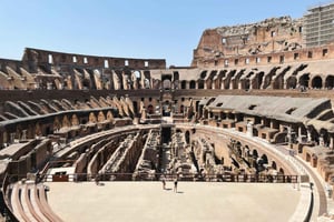 Zwiedzanie Koloseum z audioprzewodnikiem i opcjonalna wizyta na arenie