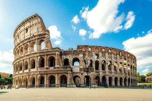 Inngang til Colosseum og Forum Romanum med audioguide
