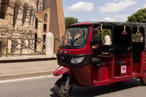 E-Tuk Tour: Express hoogtepunten van Rome